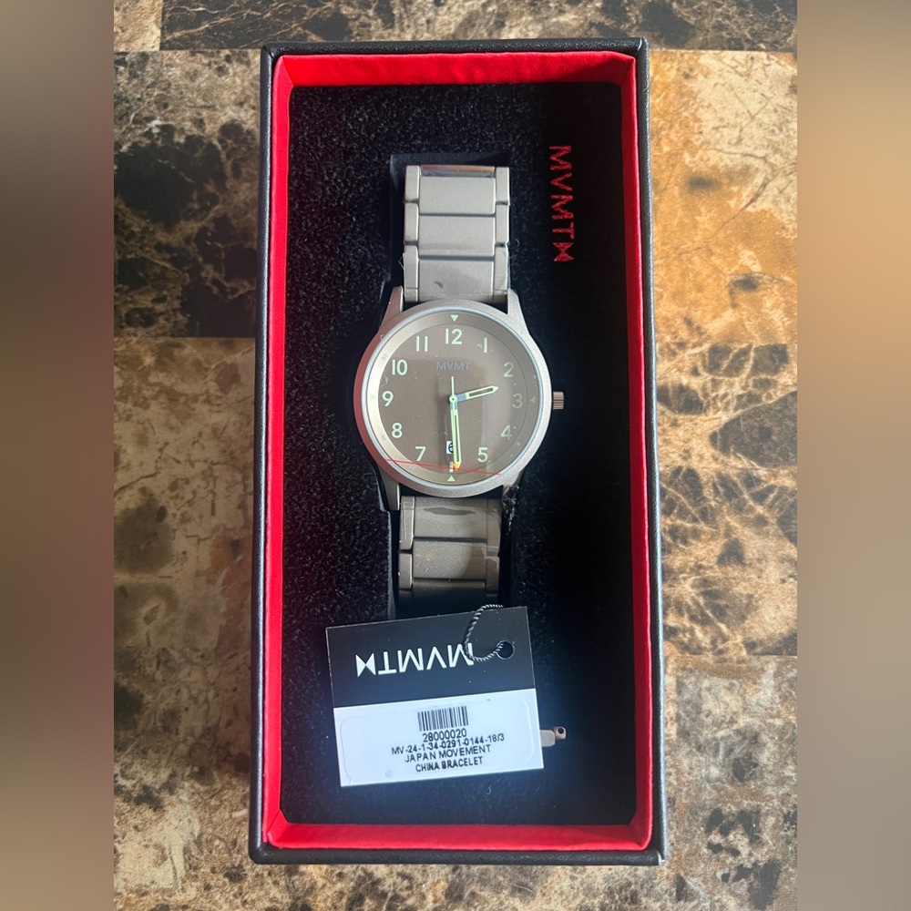 MVMT 28000020 Men's Field Taupe Dial Quartz Watch - Picture 3 of 8